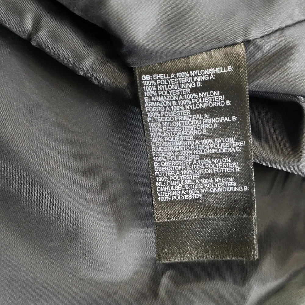 The North‎ Face Jacket Womens Medium Regular Grey Black DryVent Full Zip Hooded